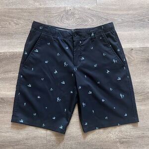 Under Armour Big Kids Junior Boys Cactus Printed Golf Shorts Sz YLG 12-14T